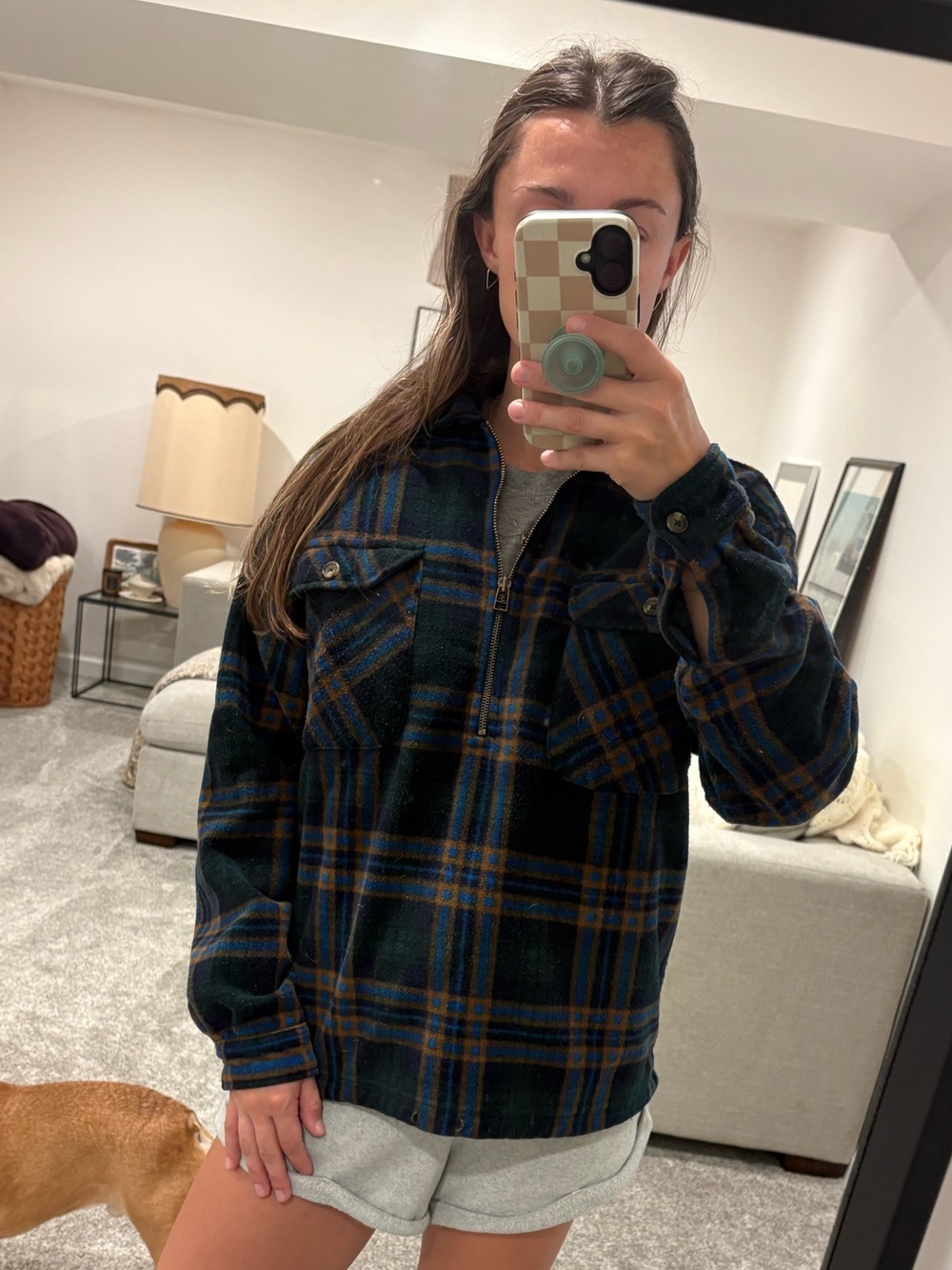 Authentic Gap Clothing Flannel Pullover